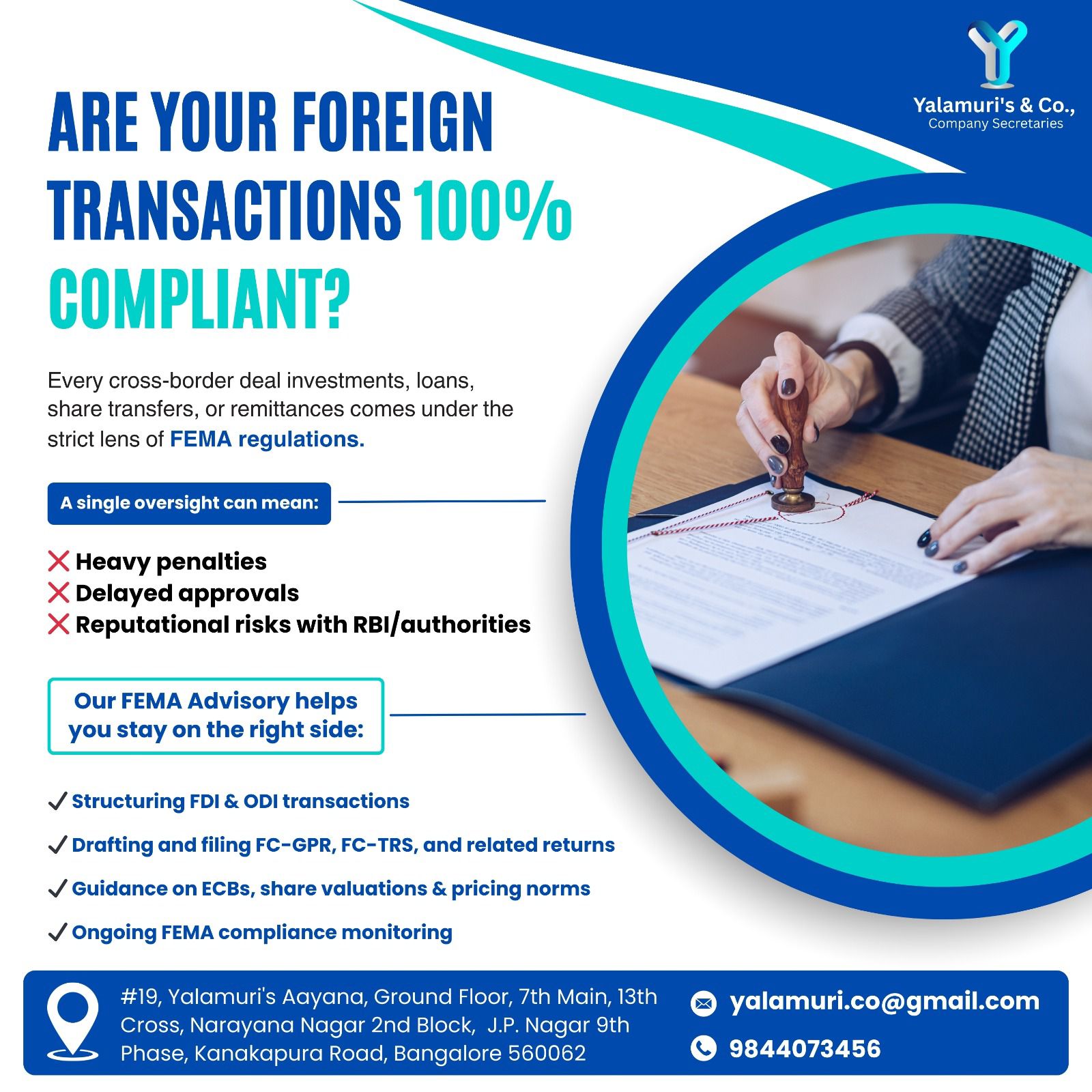 FEMA Compliance - Foreign Transactions
