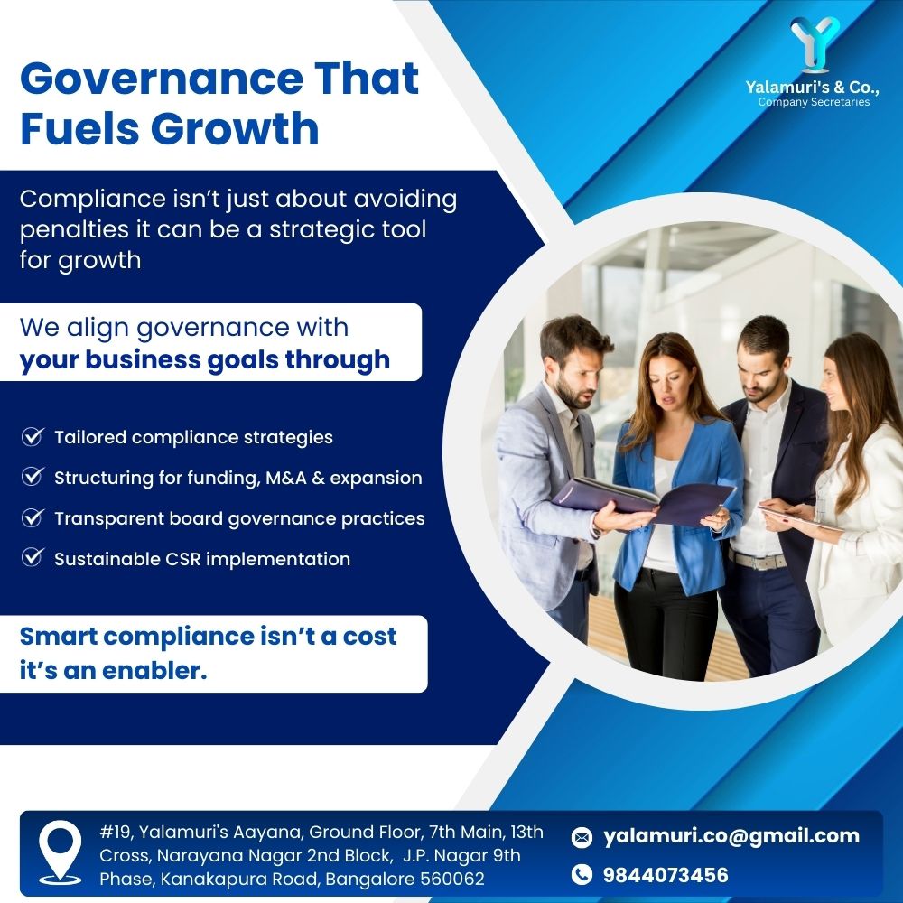 corporate governance, compliance strategies, business growth, CSR implementation, M&A structuring, board governance, strategic compliance, company secretaries, regulatory compliance, funding and expansion,